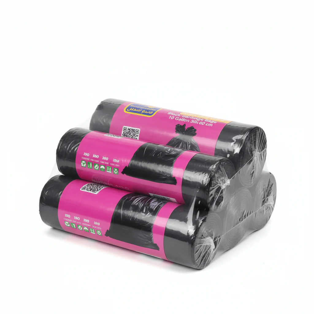 Rasa Black Garbage Bags 10 Gallon 50x60 cm – 15 Bags x Pack of 3