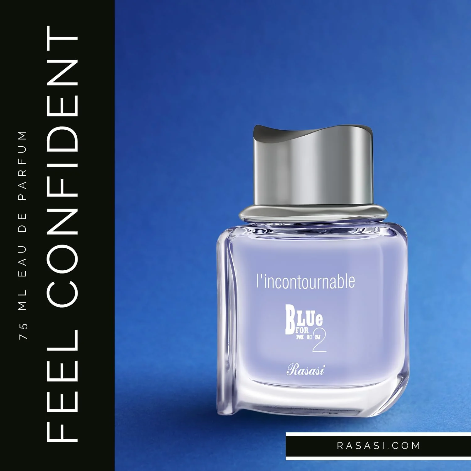 Rasasi Lincontournable Blue For MEN-2-75ML - Image 2