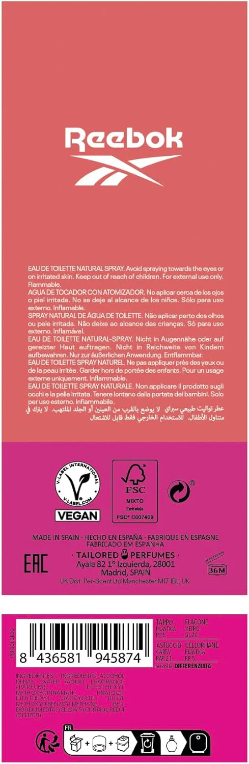 Reebok Move Your Spirit EDT Perfume for Women-100ML - Image 3