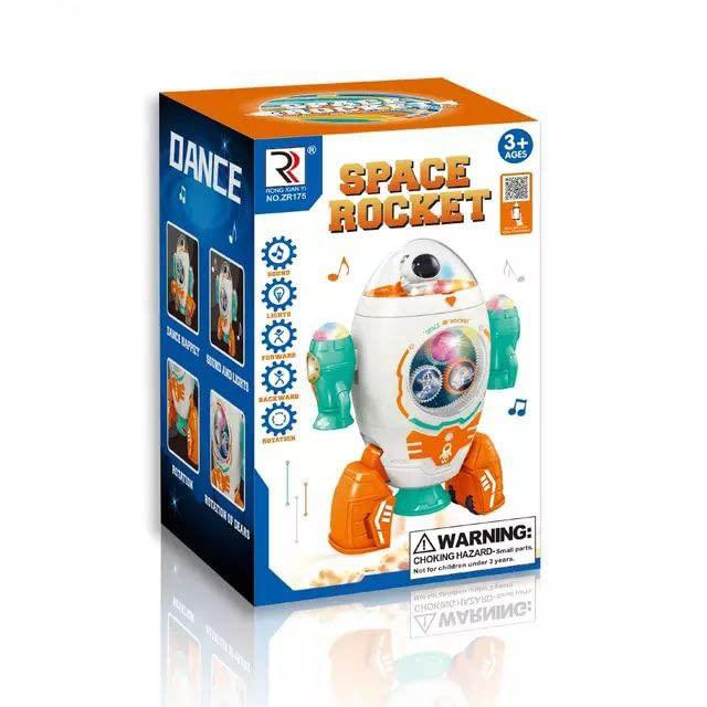 Rong Xian Yi Musical Space Rocket with Colorful Lights, Dancing and Rotation Rocket - Image 6