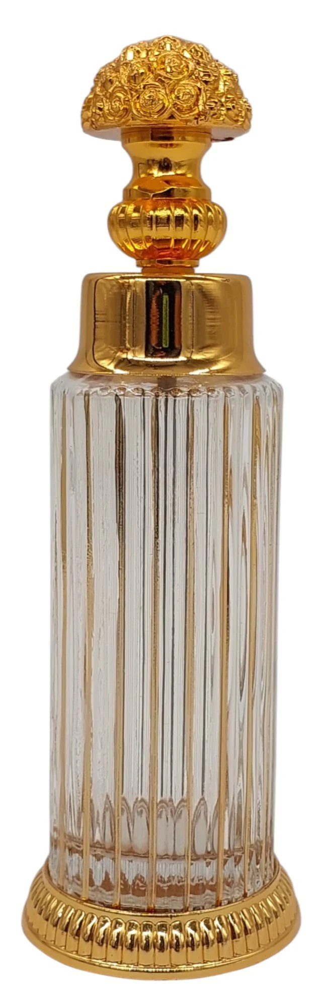 Royal Victoria Glass Perfume Bottle 8.5 Tola, Gold