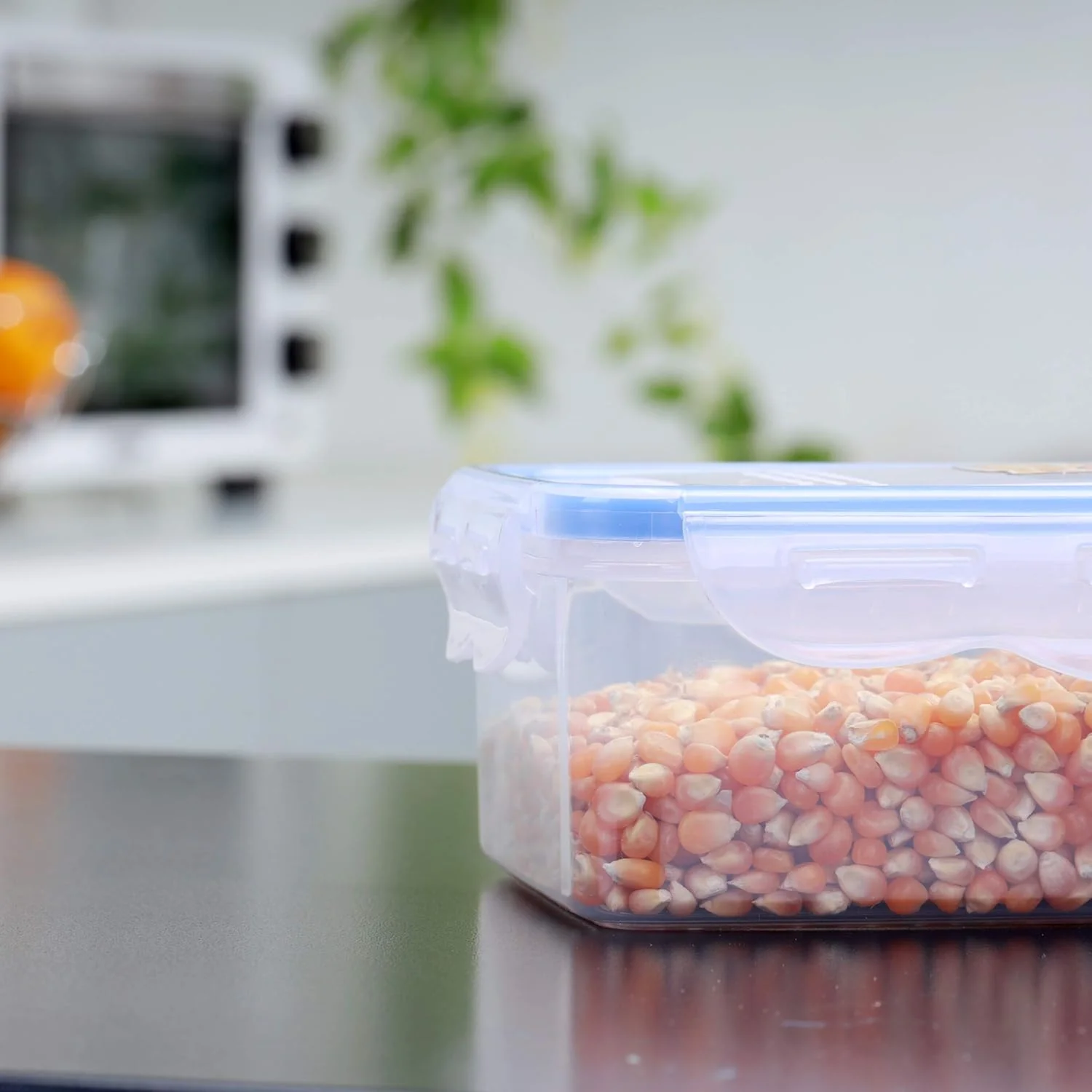 Royalford 1000ml Meal Prep Container | Transparent Food Container | BPA Free, Reusable, Airtight Food Storage Tray with Snap Locking Lid | Microwavable, Freezer & Dishwasher Safe| Bento Lunch Box - Image 3