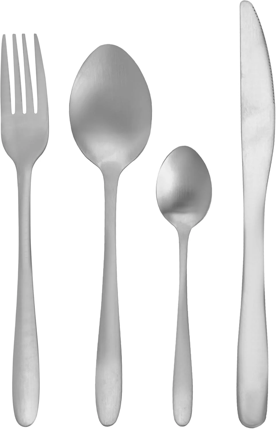 ROYALFORD 16-Piece Portable Family Dining Cutlery Set – Premium Stainless Steel Fork Knife Spoon Travel Utensils With Compact Storage Case For Lunch Box, Workplace, Picnic & Outdoor Use (Rf12443)