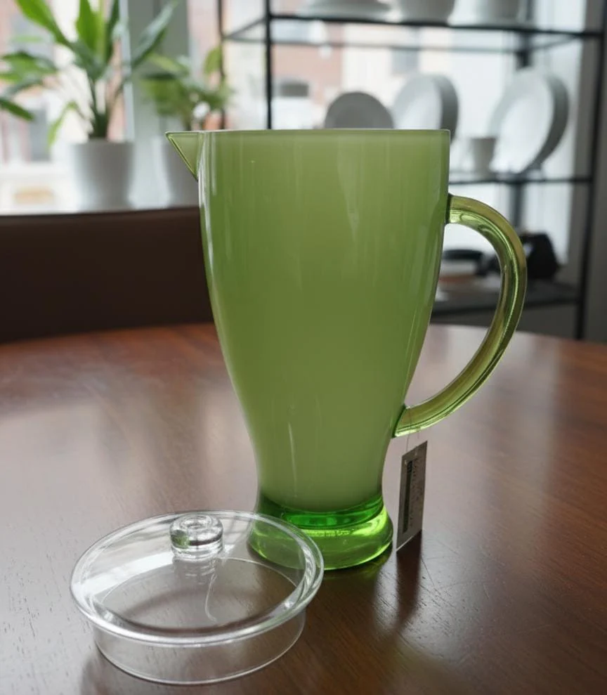 Royalford 2.1 Litre Acrylic Jug Green Color – Stylish Design, BPA Free & Perfect for Everyday Use - Image 2