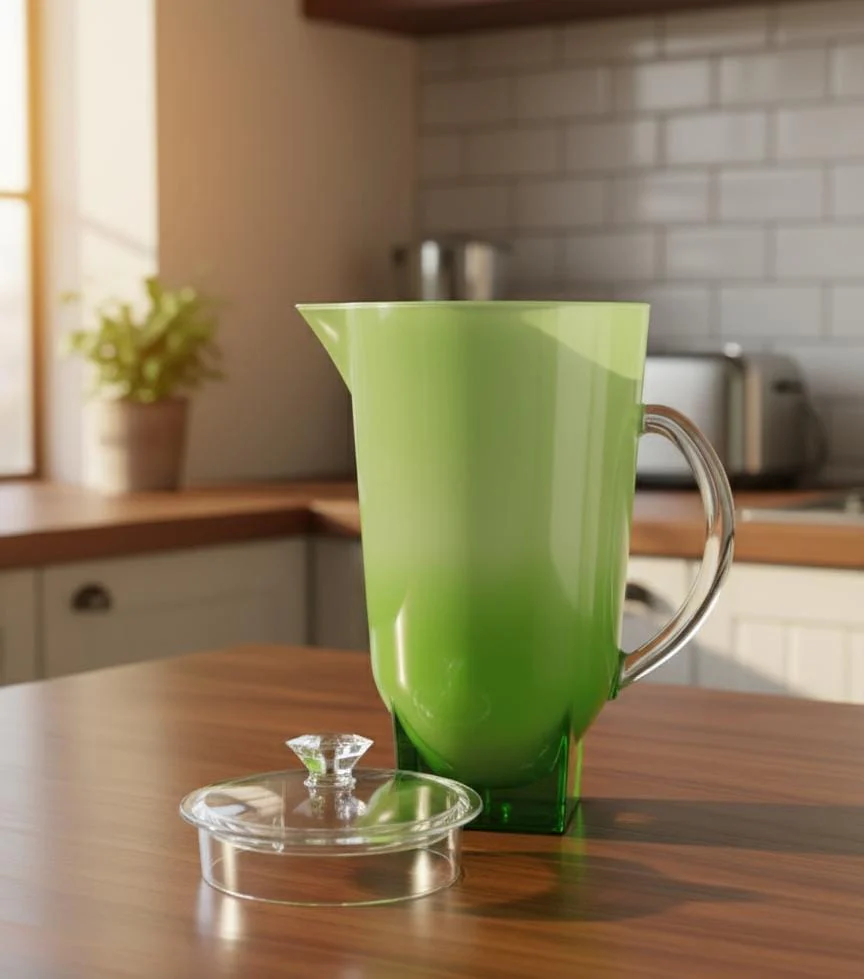 Royalford 2.2 Litre Acrylic Jug Green Color – Long-Lasting, BPA Free & Modern Design Water Jug