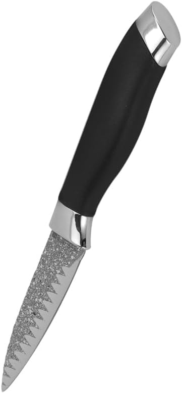 ROYALFORD 3.5" Paring Knife 21cm*2.2cm, Extra Sharp, SS Blade with Durable Non Stick Coating- RF12005