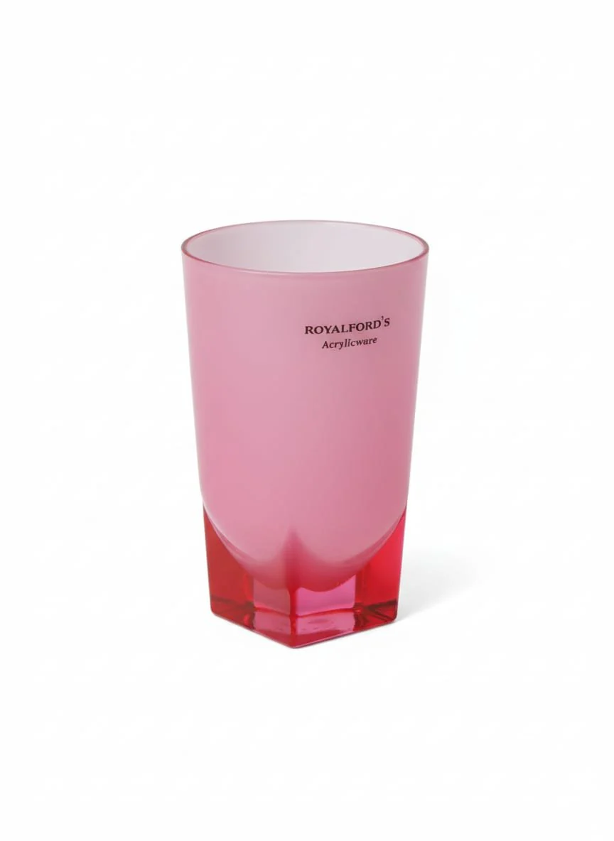 Royalford 350ml Premium Acrylic Tumbler Pink Color – Stylish, Lightweight & Ideal for Daily Use and Parties - Image 2
