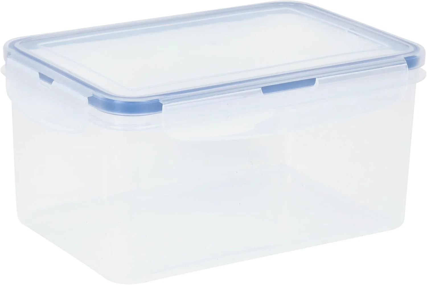 Royalford 4pcs Set of Food Storage Containers with Lid RF12630 Plastic Prep Containers Snap Locking Lids for Microwave Oven Fridge Dishwasher Safe 500ml, 1000ml, 2350ml, 3700ml Airtight Re-usable - Image 3
