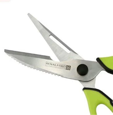 Royalford 7-In-1 Multipurpose Scissors Silver/Yellow/BlackÂ  - Image 2