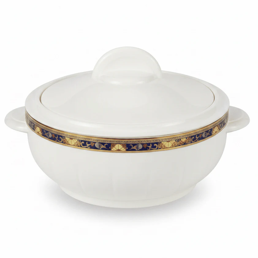 Royalford Classic Insulated Casserole with Durable Plastic Body and Stainless Steel Inner Compact Everyday Use 1600 ml