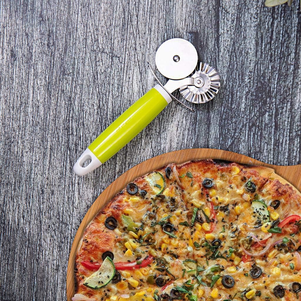 ROYALFORD Double Pizza Cutter 19cm*8.2cm, Stainless Steel + ABS, RF6310 - Image 4