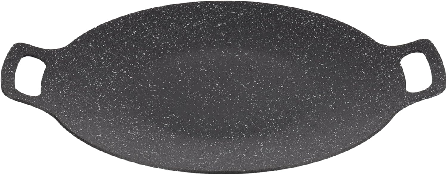 Royalford Granite Coated Aluminium Deep Tawa 30cm, Induction Campatible, RF12506