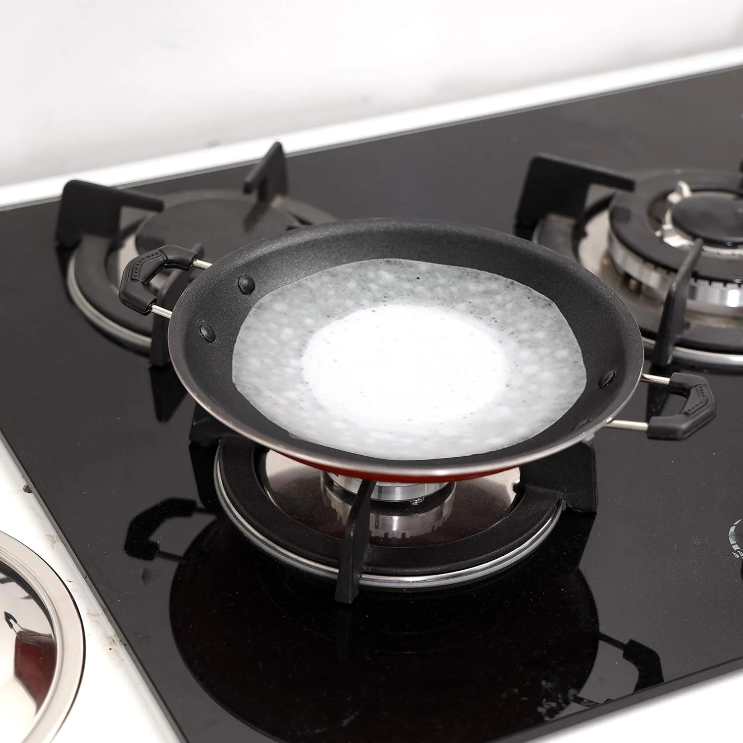 ROYALFORD Non-Stick Pan/Appachatty with Stainless Steel Lid 23cm - Image 4
