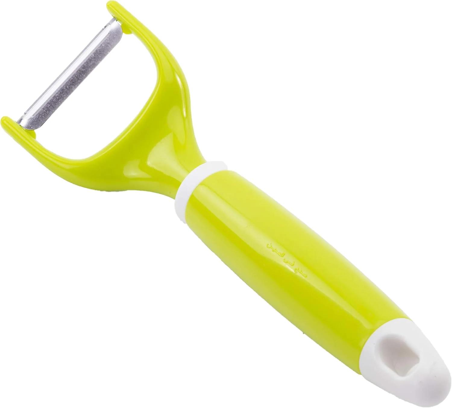 Royalford Plastic Stainless Steel Asparagus Peeler-20cmX6cm-Green&White