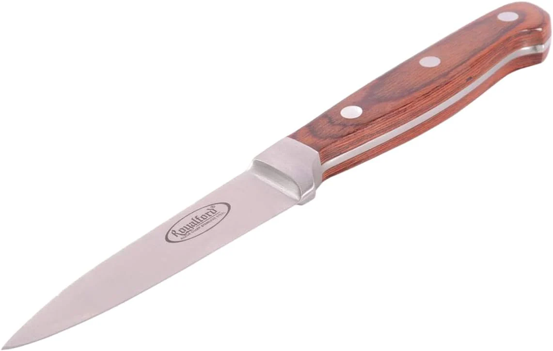Royalford RF4113 3.5 Utility Knife All Purpose Small Kitchen Knife - Ultra Sharp Stainless Steel Blade Cooking Knife with Ergonomic Handle, Chef Knife, Suitable for Home and Restaurant - Image 2