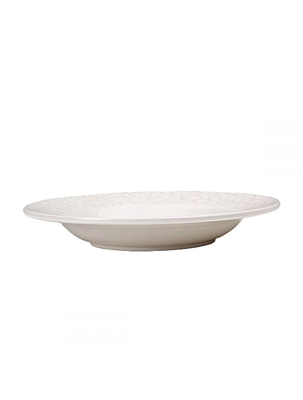 Royalford RF4491 Melamine White Pearl Deep Plate-20CM-White - Image 3