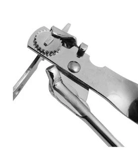 Royalford Stainless Steel Can Opener Chrome Plated Carbon Steel 15.6cmX6Cm Silver - Image 3