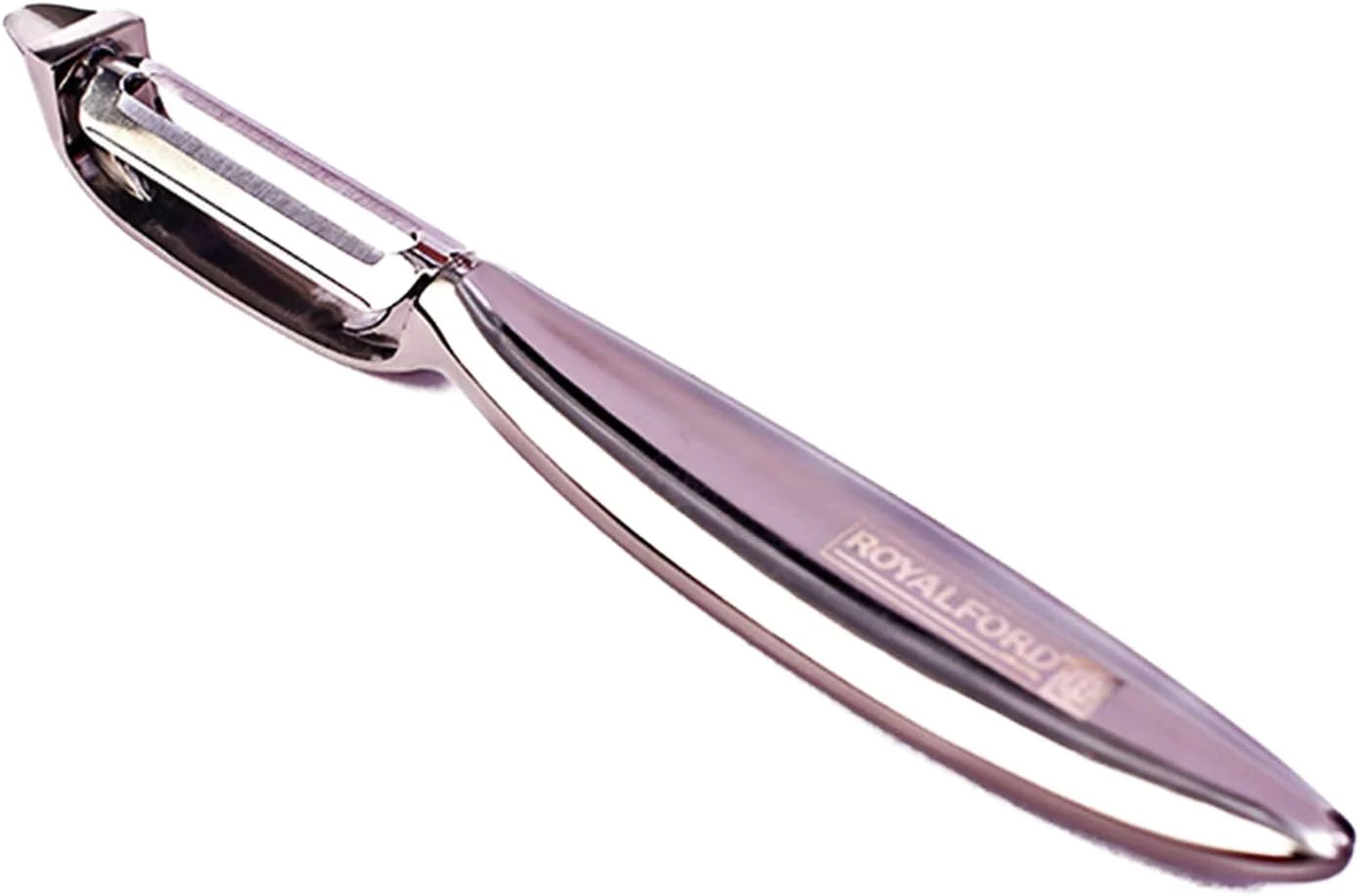 Royalford Stainless Steel T-Peeler – 16.5cm Precision Vegetable Peeler (RF4642)