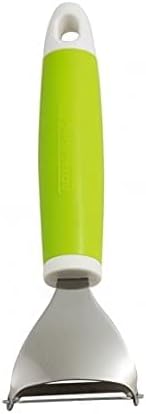 Royalford Stainless Steel Triangle Peeler-19cmX5.5cm-Green&White - Image 4
