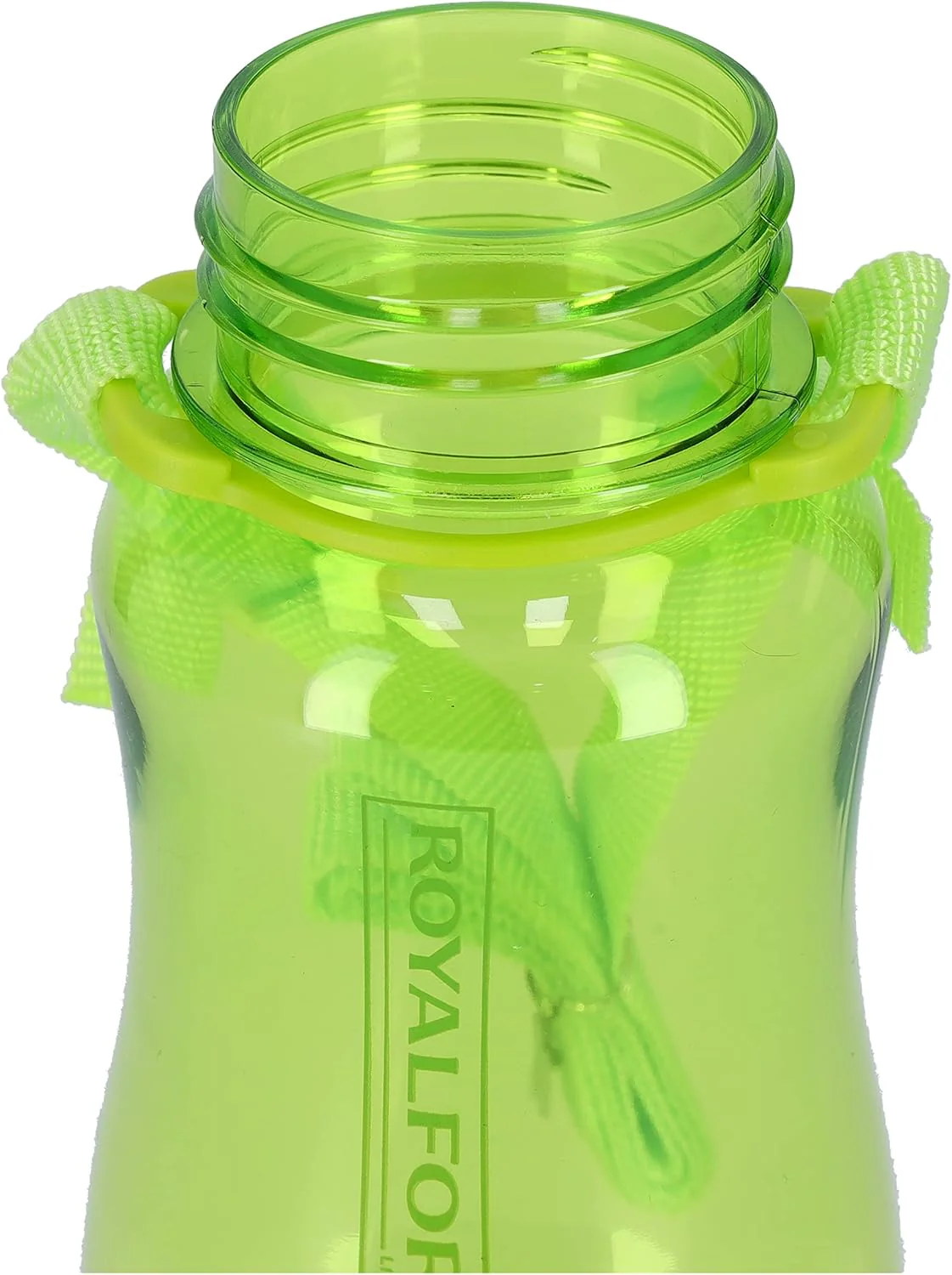 Royalford Transparent Water Bottle 500ml, Durable & Leakproof, Suitable for Hot&Cold Drinks, Eco-Friendly, Green - Image 3
