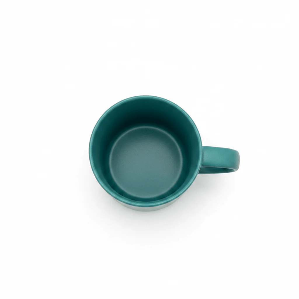 Ceramic Mug 300ml — Teal Green | Matte Finish | Everyday Luxury - Image 2
