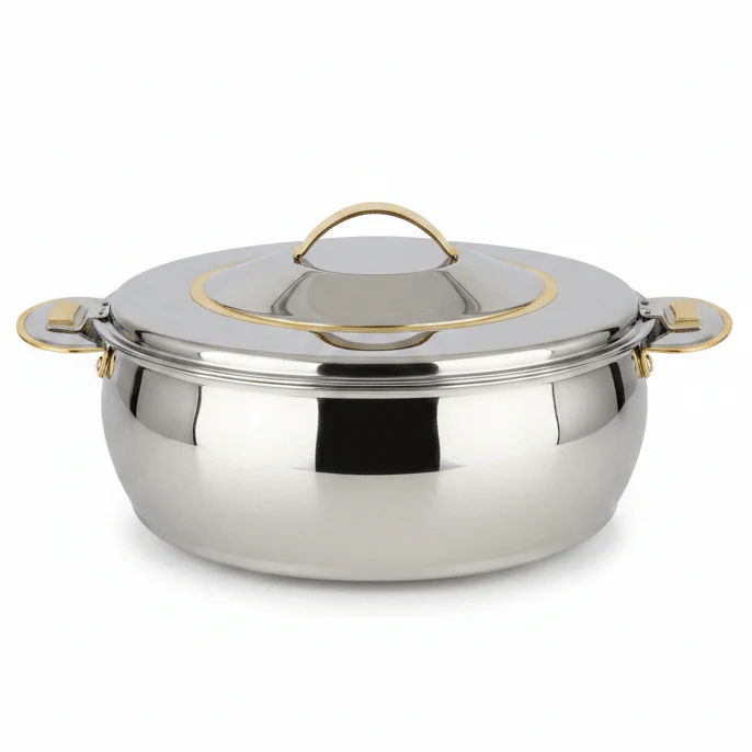Sanjana Salma Premium Stainless Steel Insulated Hotpot for Everyday Use Medium Capacity Food Warmer 2000 ml