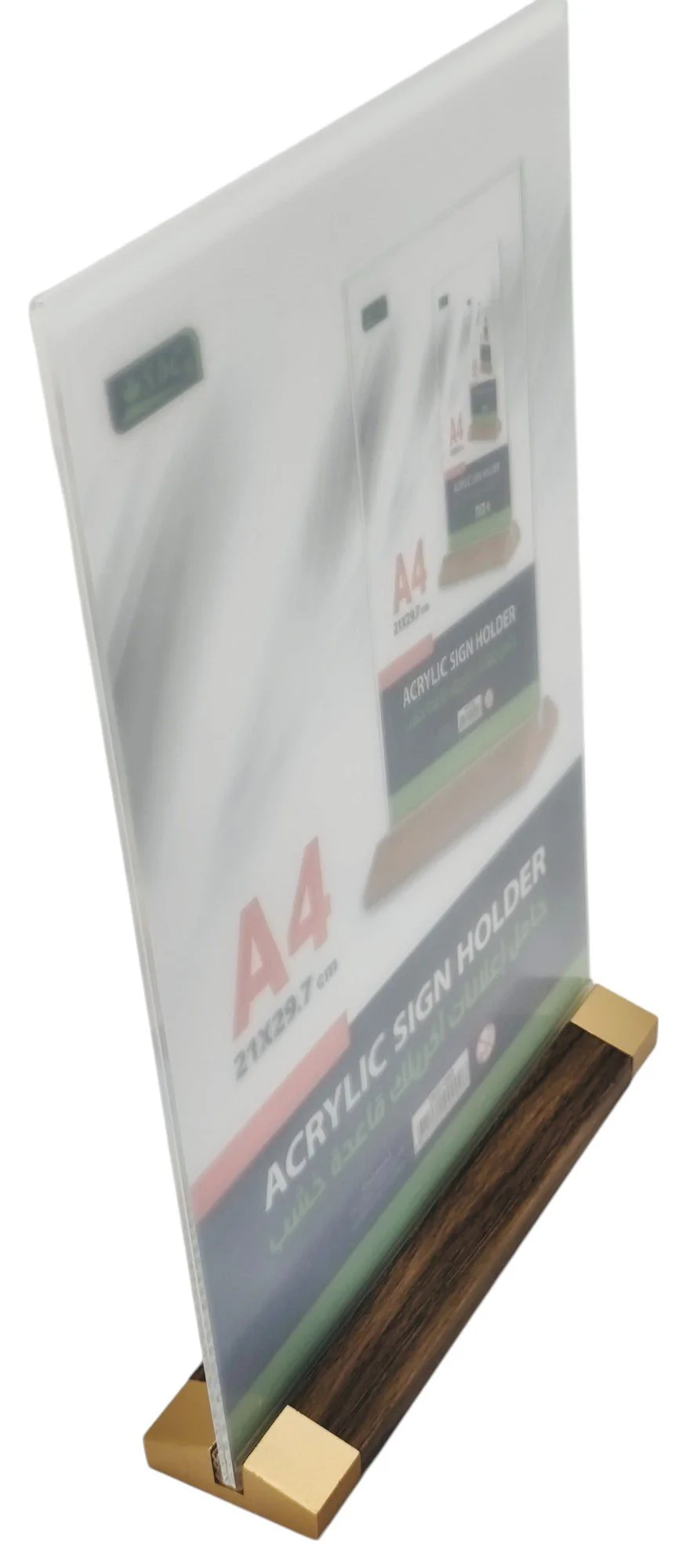 SBC Acrylic A4 Sign Holder 210mm*297mm - Image 2