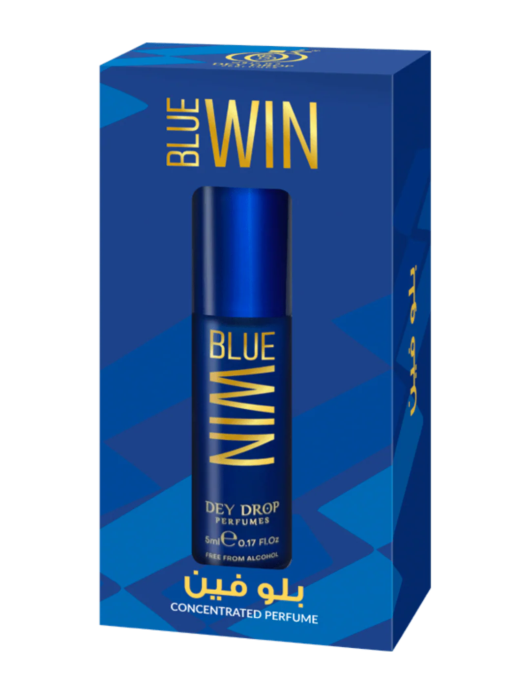 Dey Drop Blue Win Concentrated Roll-On Perfume 5ml