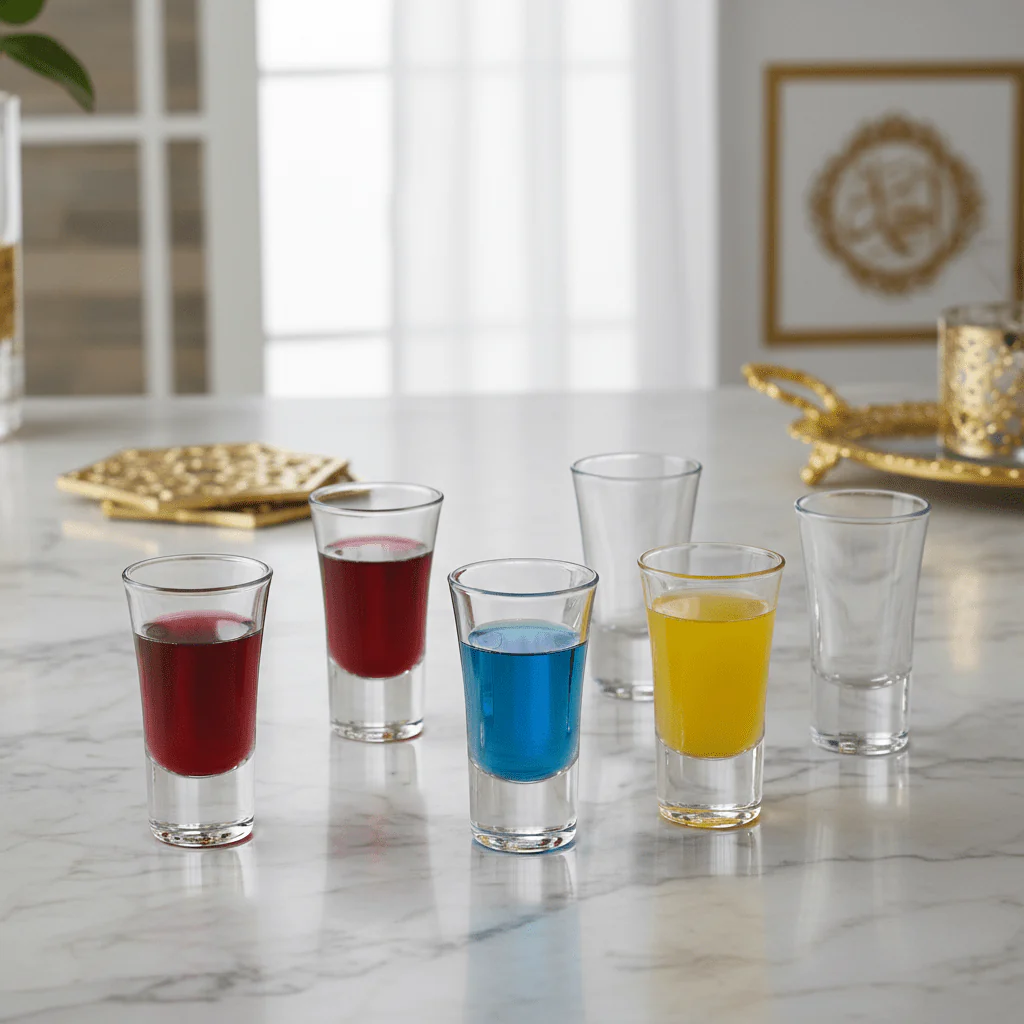Senior 50ml Classic Shot Glasses for Home Bar, Parties & Events – Set of 6 - Image 2