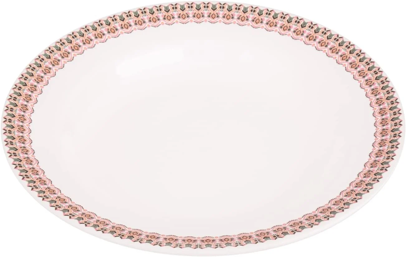 Servewell Amber Melamine Round Soup Plate-23CM - Image 3