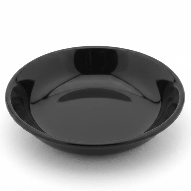 Servewell Black Melamine Sauce Bowl 10 cm Compact Bowl for Sauces Dips and Condiments Ideal for Dining Table Use