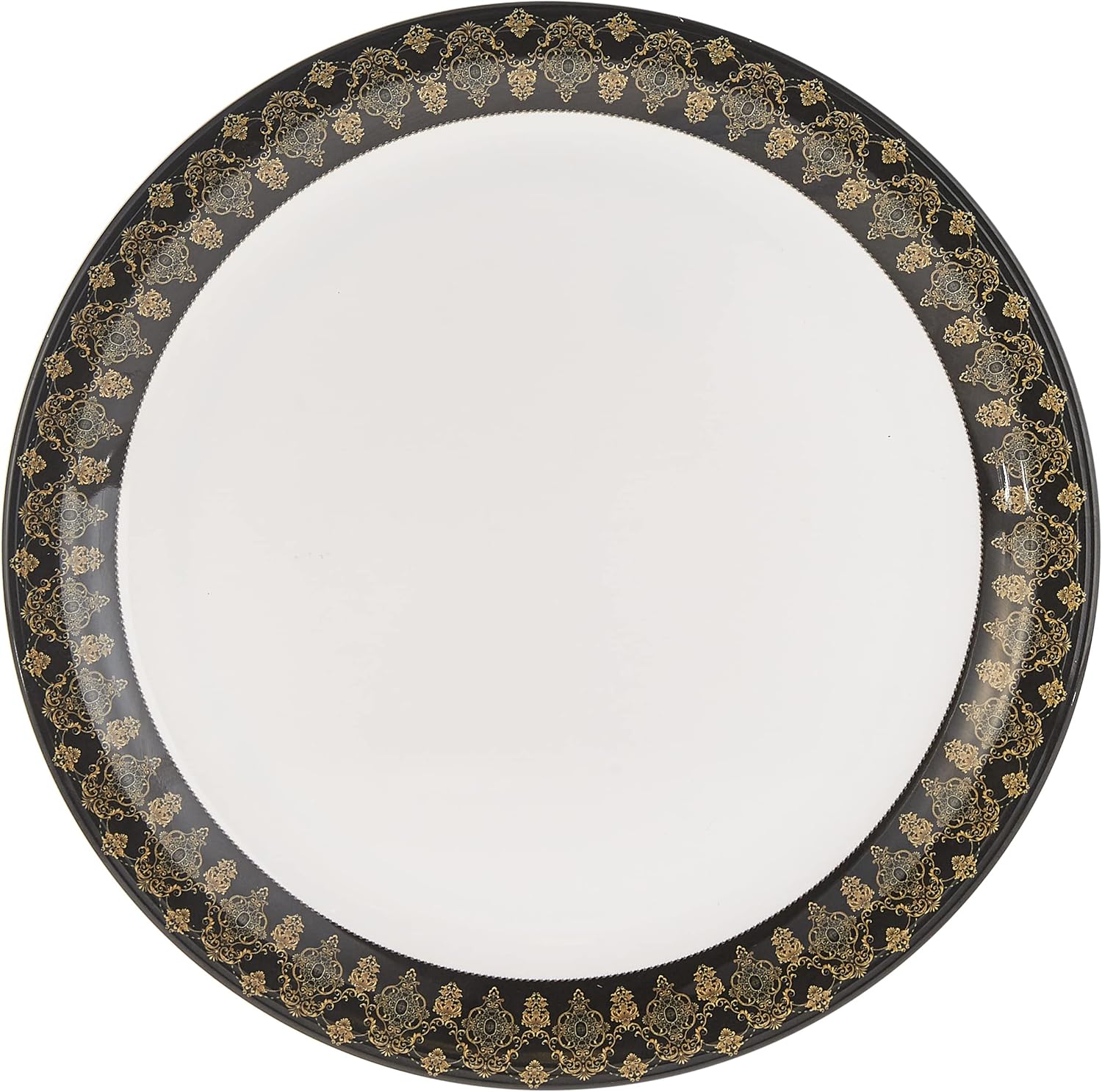 Servewell Henna Melamine Round Dinner Plate-28CM - Image 2