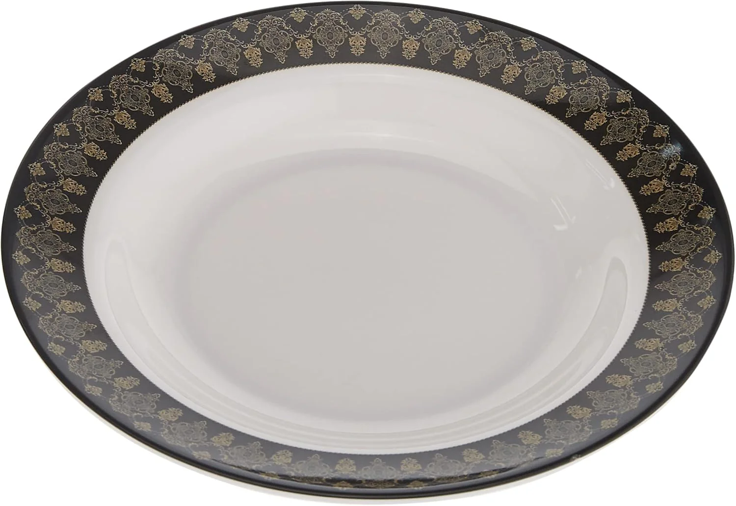 Servewell Henna Melamine Round Rim Soup Plate-23CM