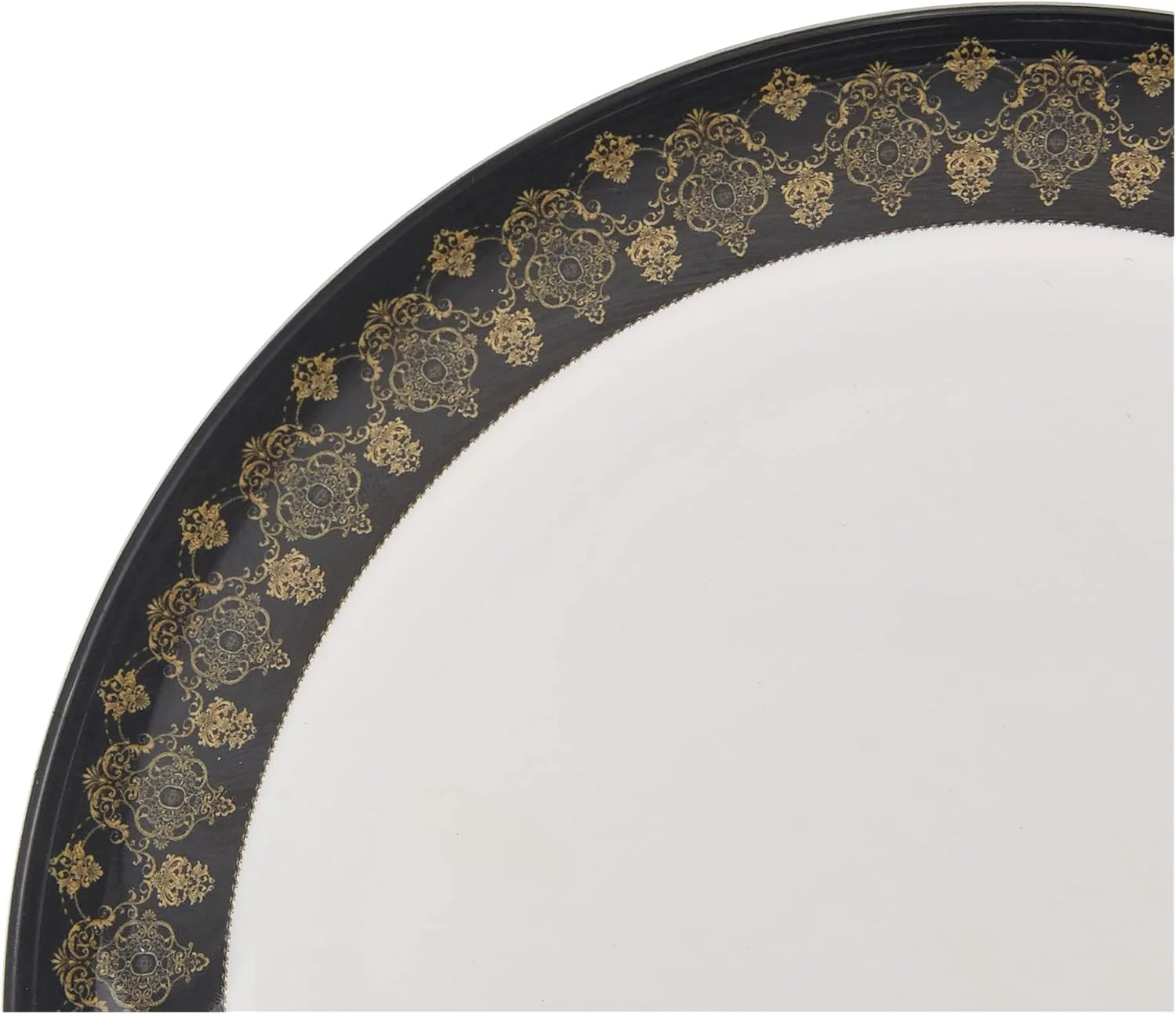 Servewell Henna Melamine Round Small Plate-19CM - Image 3
