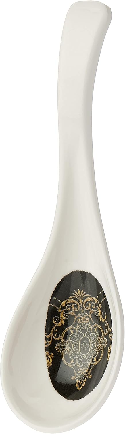 Servewell Melamine Henna Soup Spoon-13.5CM