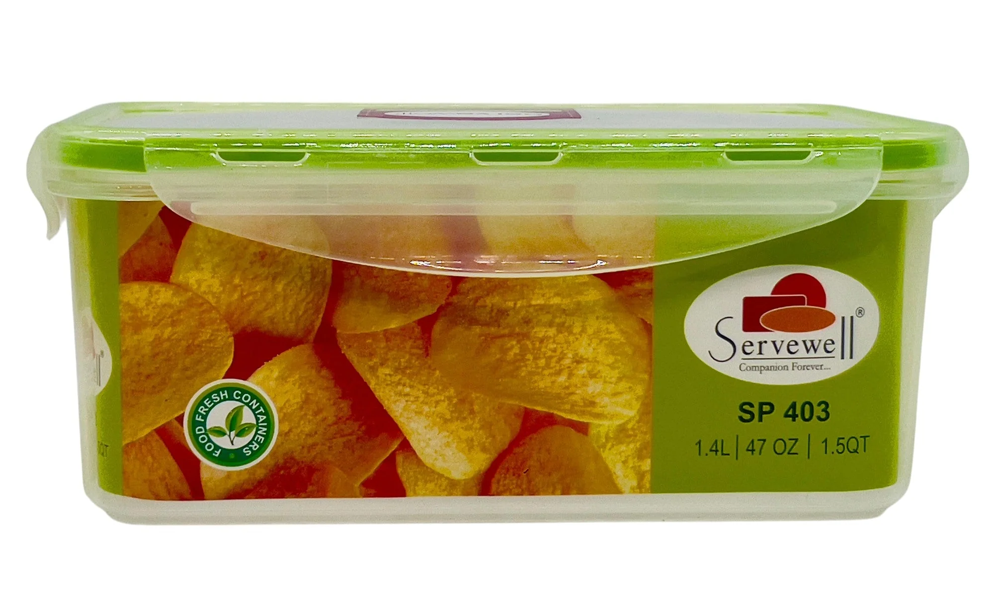SERVEWELL Rectangular Food Container 1.4 Liter- SF9136