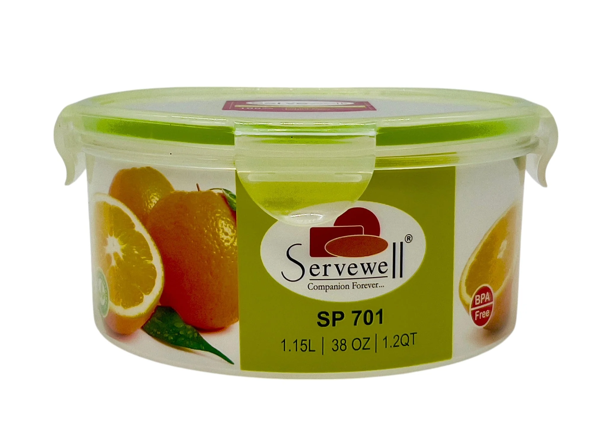 SERVEWELL Round Food Container 1.15 Liter- SF9139
