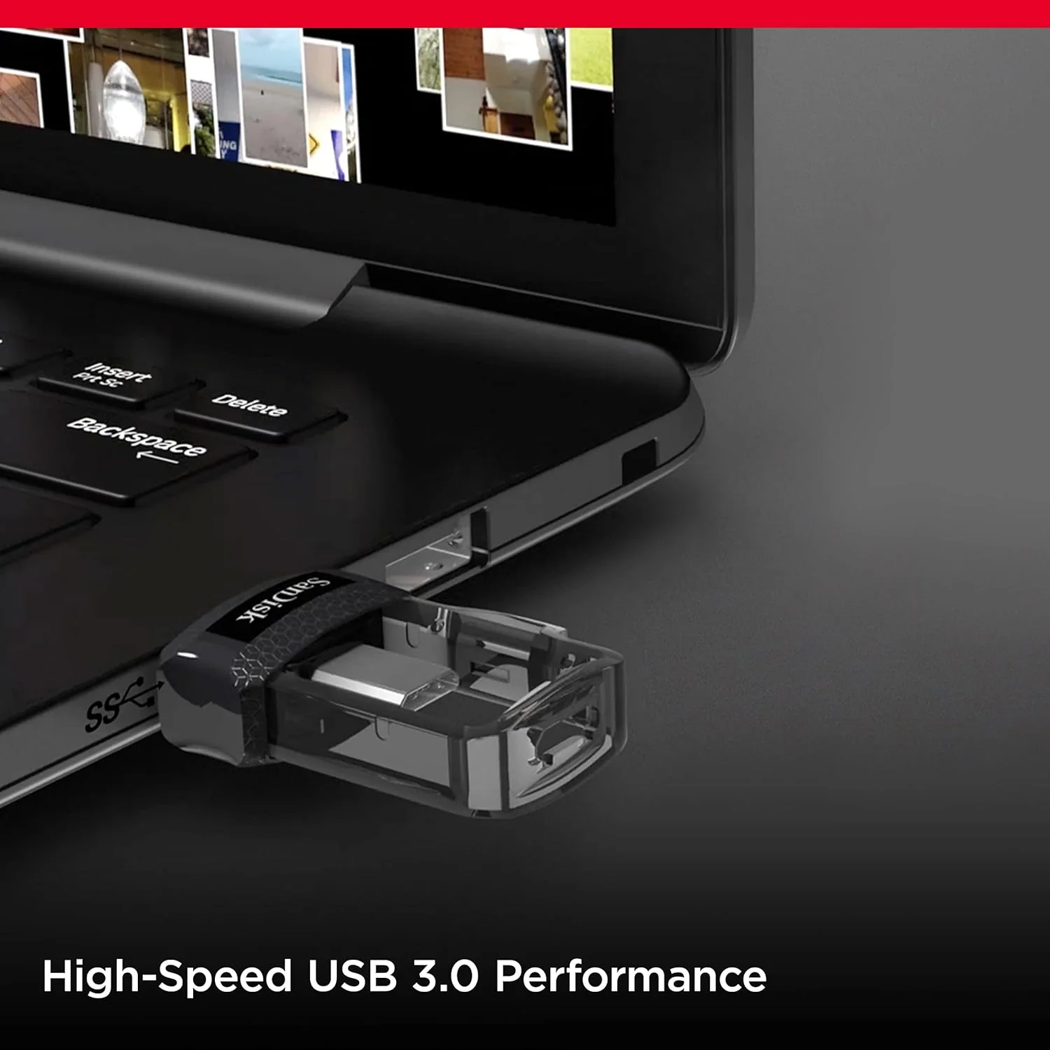 Sandisk 128Gb Ultra Dual Drive M3.0 For Android Devices And Computers - Microusb, Usb 3.0 - Sddd3-128G-G46 - Image 4