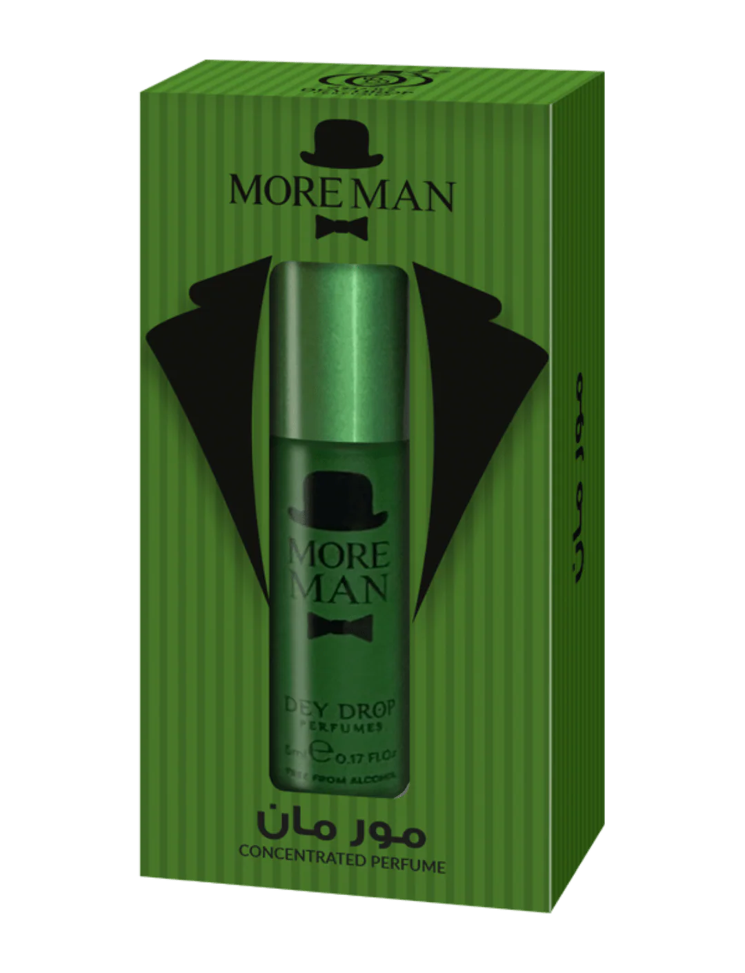 Dey Drop More Man Concentrated Perfume Roll-On | 6ml | Alcohol-Free