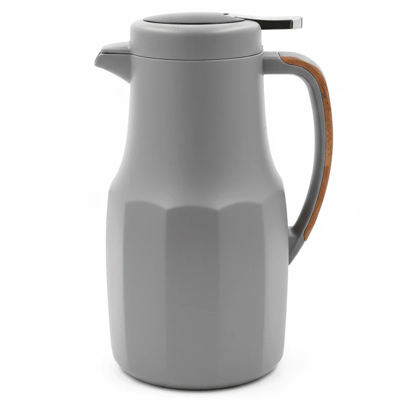 Shimizu Premium Insulated Vacuum Flask, 1.5 Liter, Gray Color