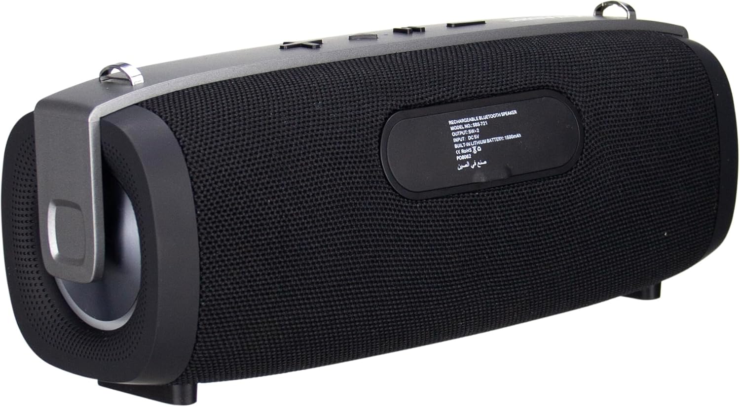 Sonashi Rechargeable Bluetooth Speaker With Usb/Tf Card Slots Fm Radio Function/Read Mp3 Format Portable Device With Hi-Fi Surround Sound And Rechargeable Battery SBS-721 - Image 2