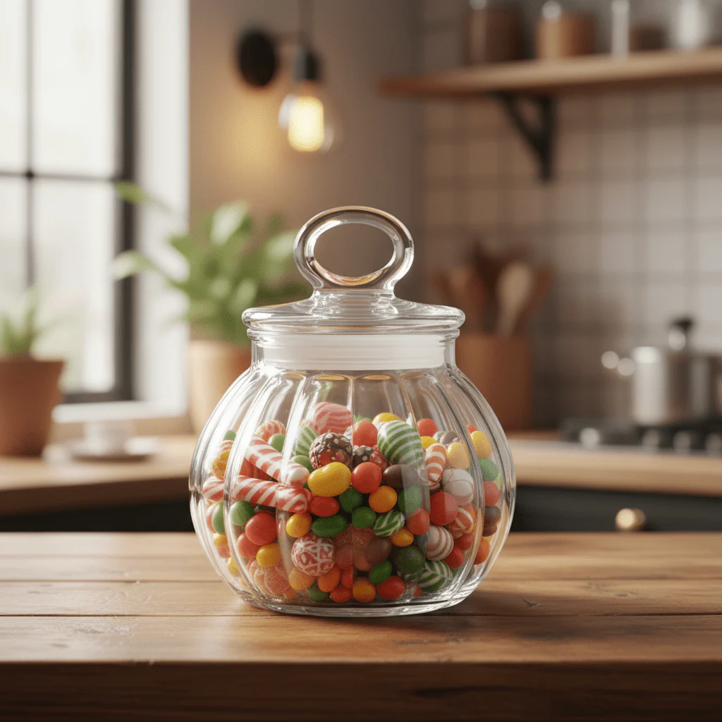 Signature Glass Candy Jar — 750ml - Image 2