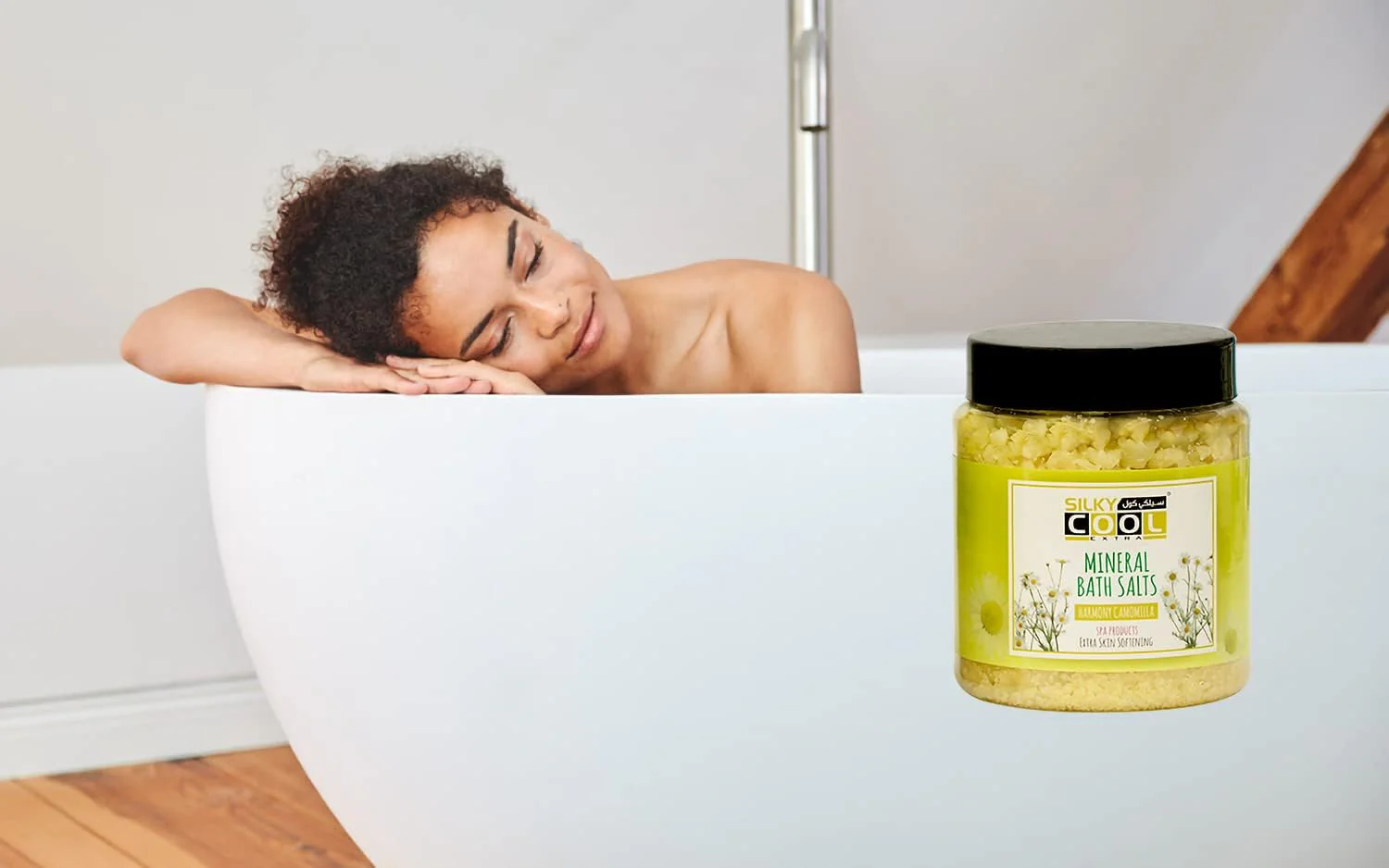 Silky Cool Mineral Bath Salt 750g- Harmony Camomilla - Image 2