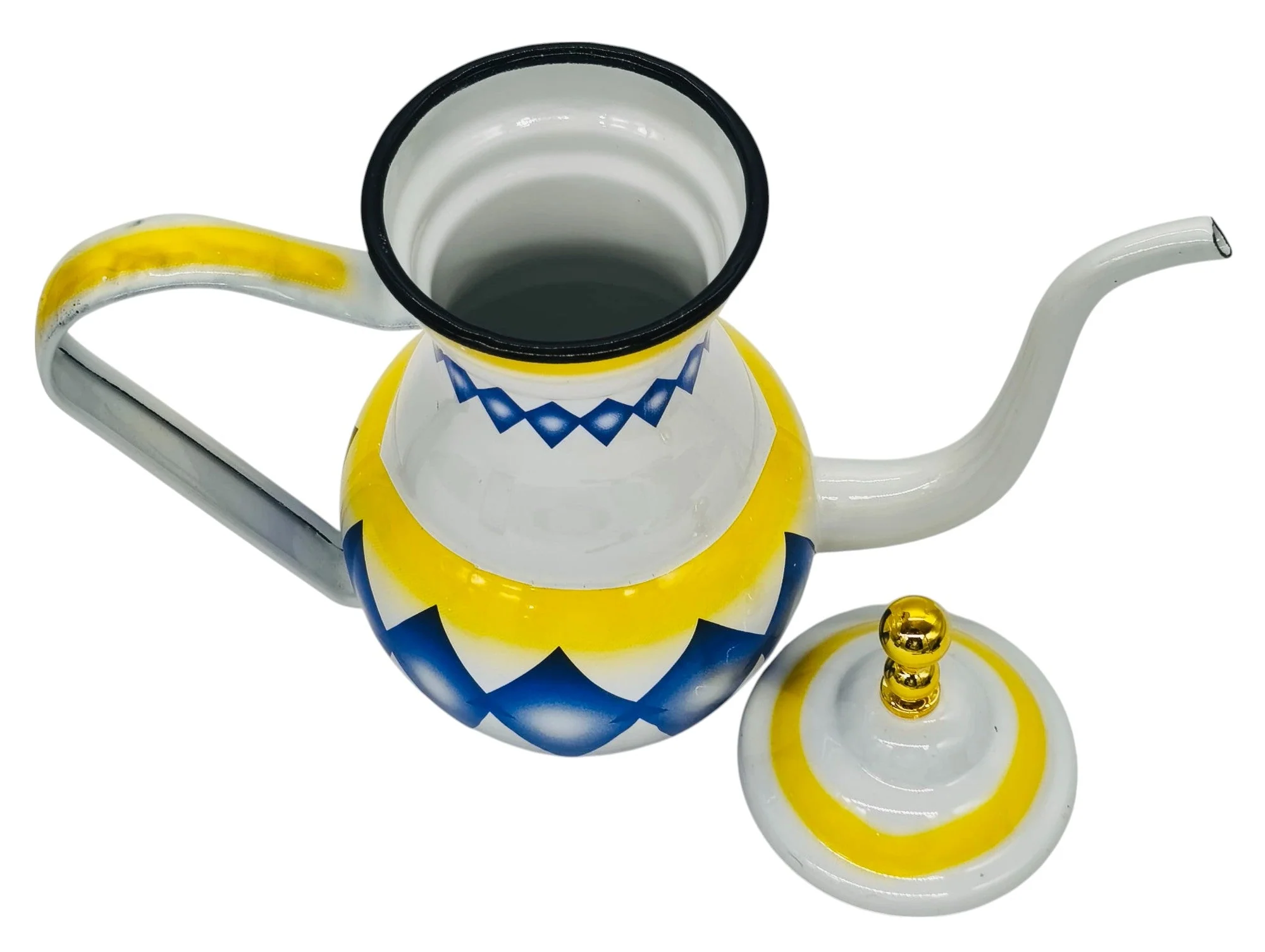 SIMBA Enamel Kettle 1400ml, Blue - Image 2
