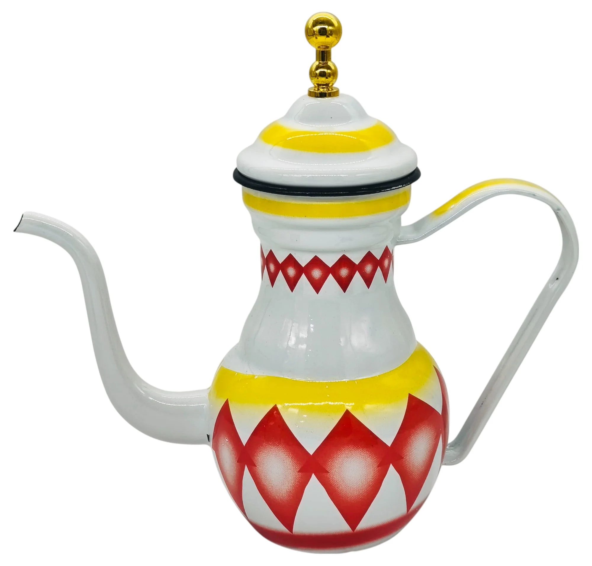 SIMBA Enamel Kettle 1400ml, Red