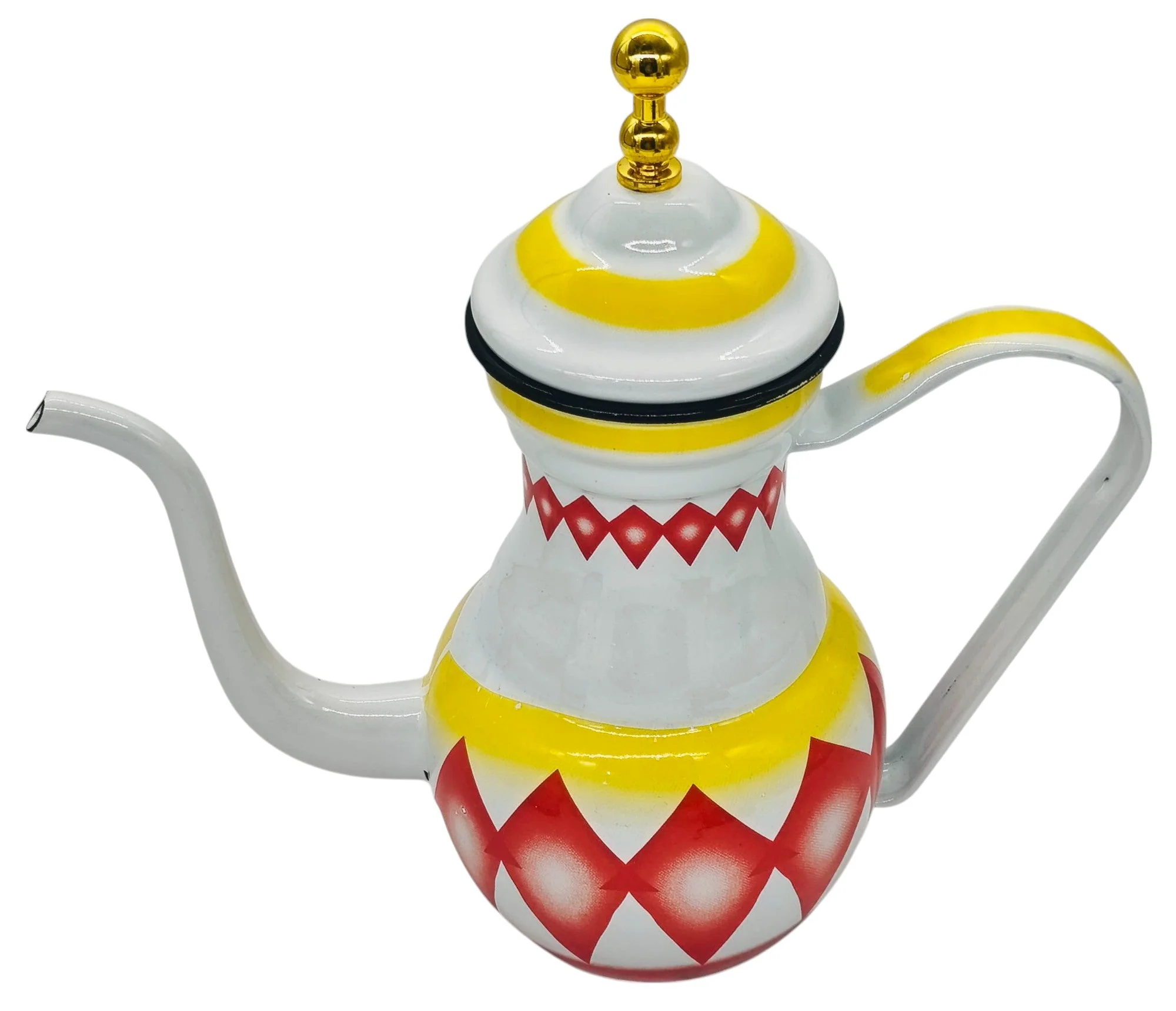 SIMBA Enamel Kettle 1400ml, Red - Image 3