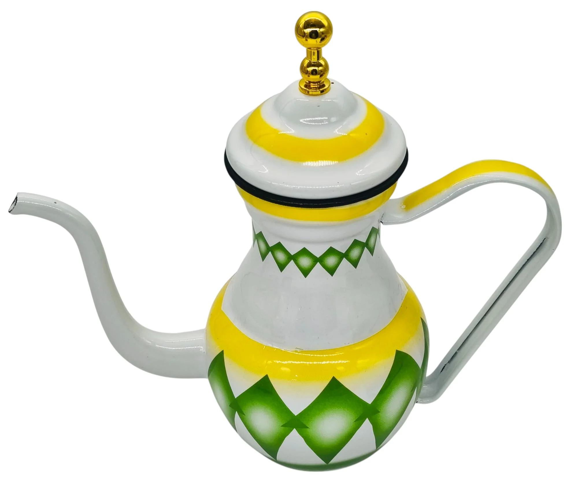 SIMBA Enamel Kettle 750ml, Green - Image 2