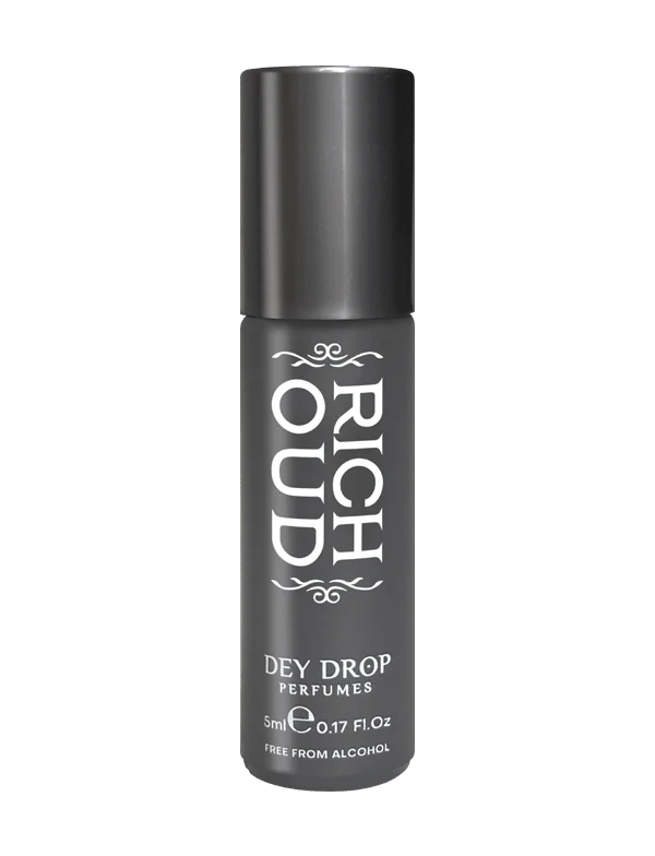 Dey Drop Rich Oud Concentrated Roll-On Perfume | 5ml | Alcohol-Free - Image 2