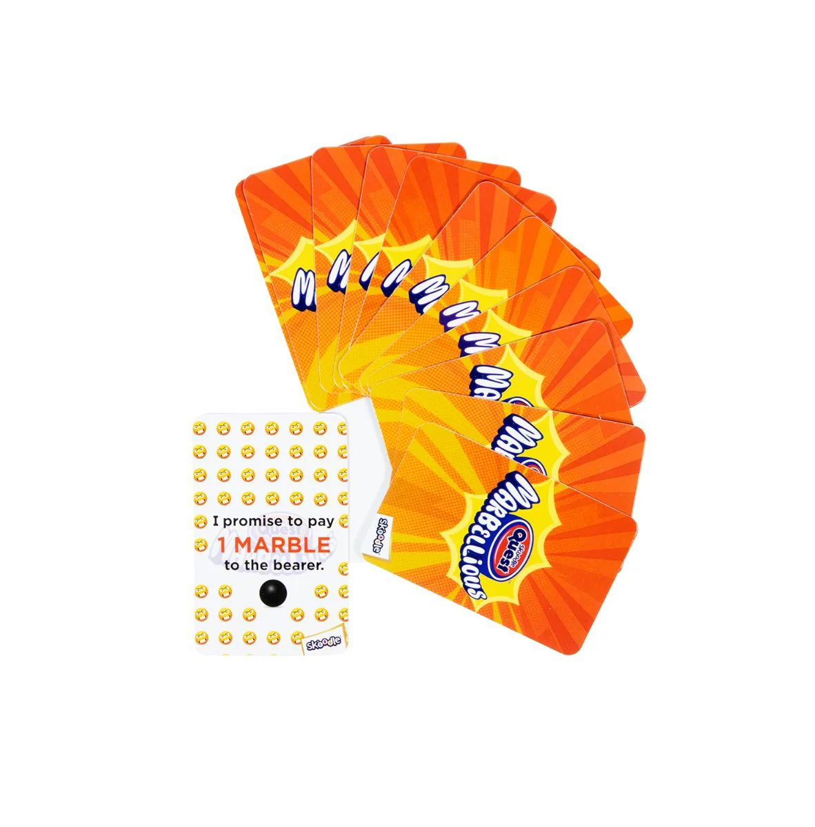 Skoodle 2-in-1 Trading Marbles Game. Roll-Flash-Play - Image 3