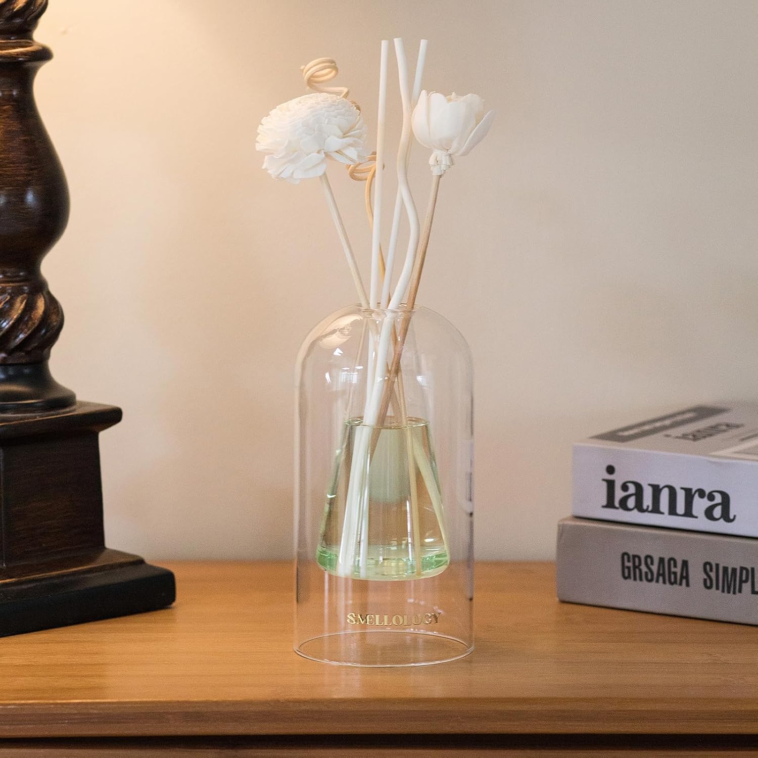 SMELLOLOGY  Tranquil Flower Flowers Home Diffuser- Tea Escape 120ml - Image 2